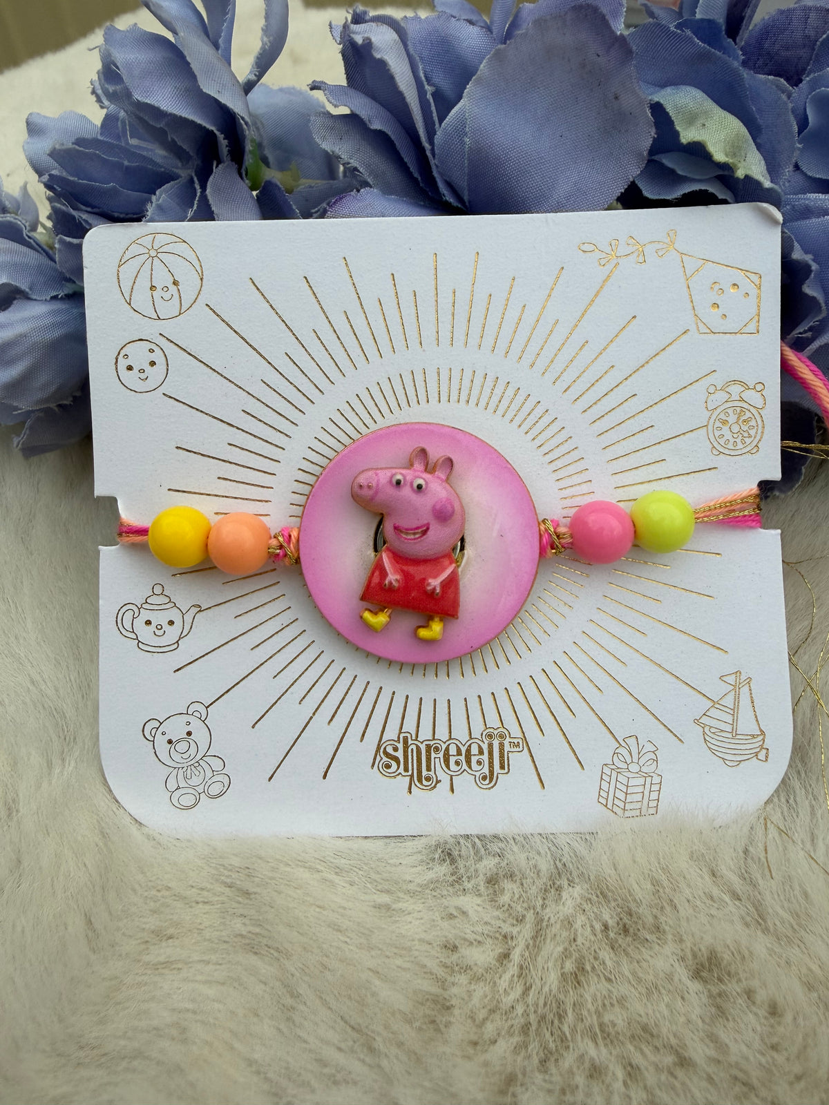 Peppa-pig Spinner Rakhi