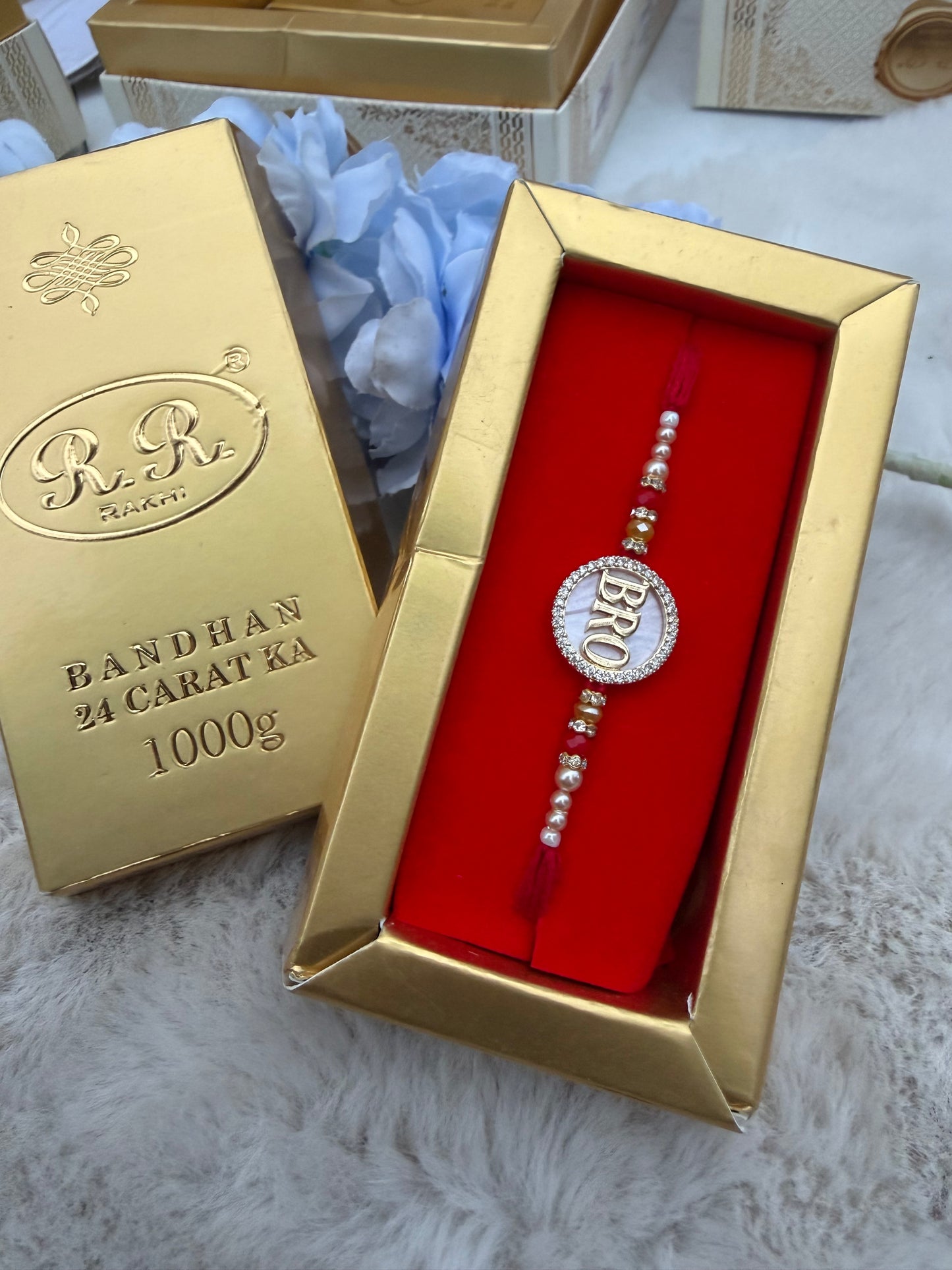 Gold Bar Bro Rakhi