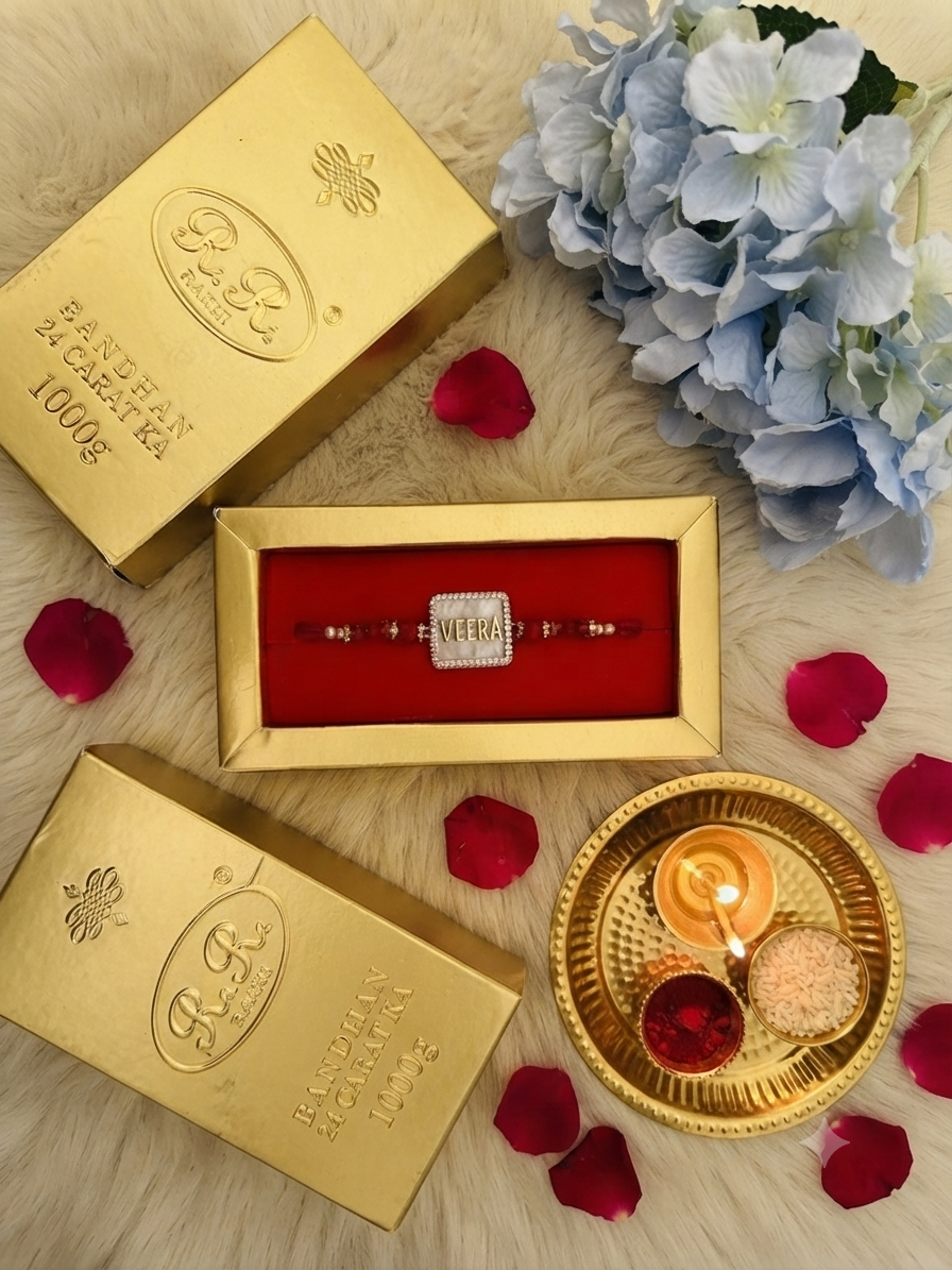 Gold bar Veera Rakhi