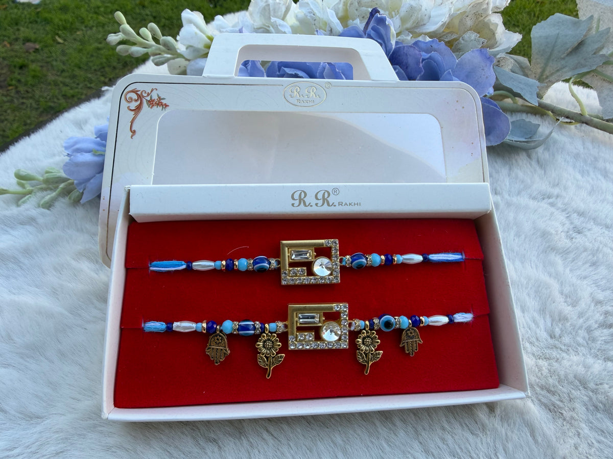 Bro-Bhabi combo evil eye rakhi