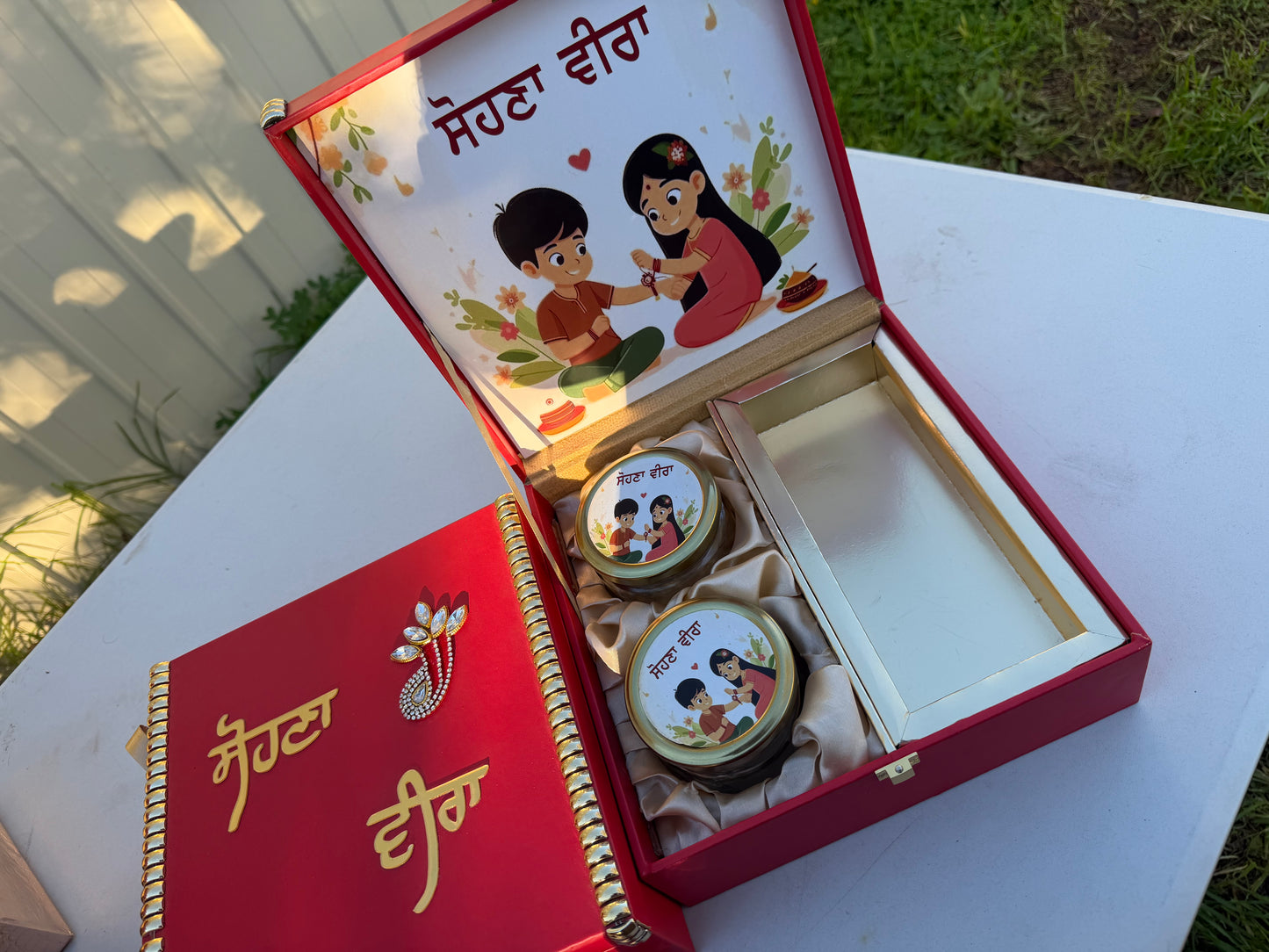 Rakhi Hamper Box for Bro (includes Nuts ,