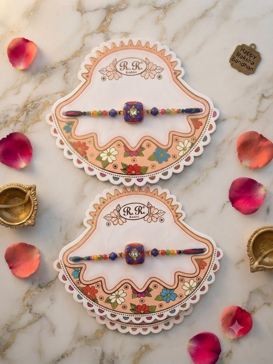 Multicoloured rakhi