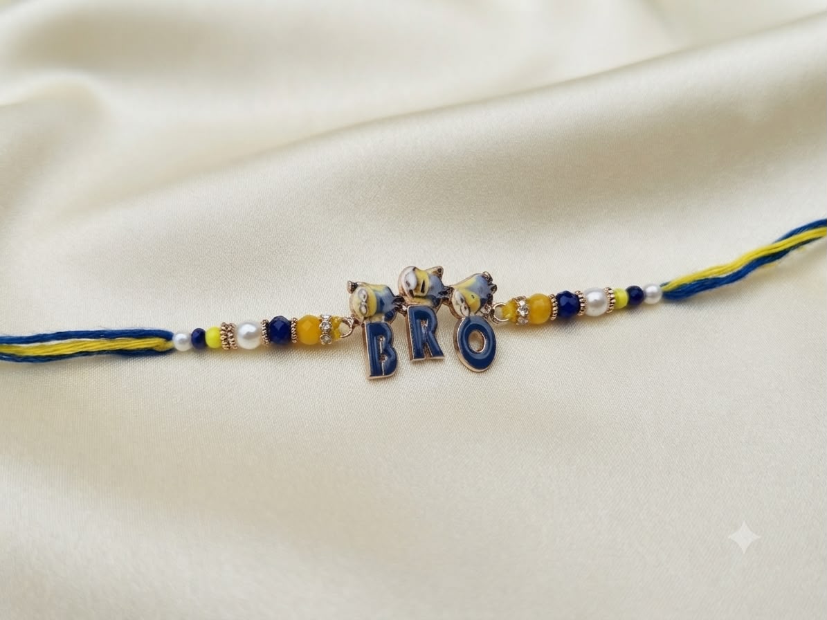 Kids Minions character Bro Rakhi