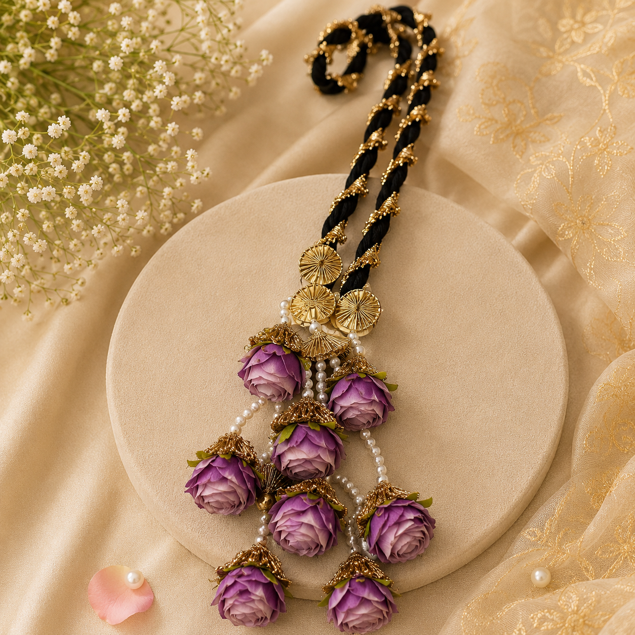 Floral Punjabi Paranda