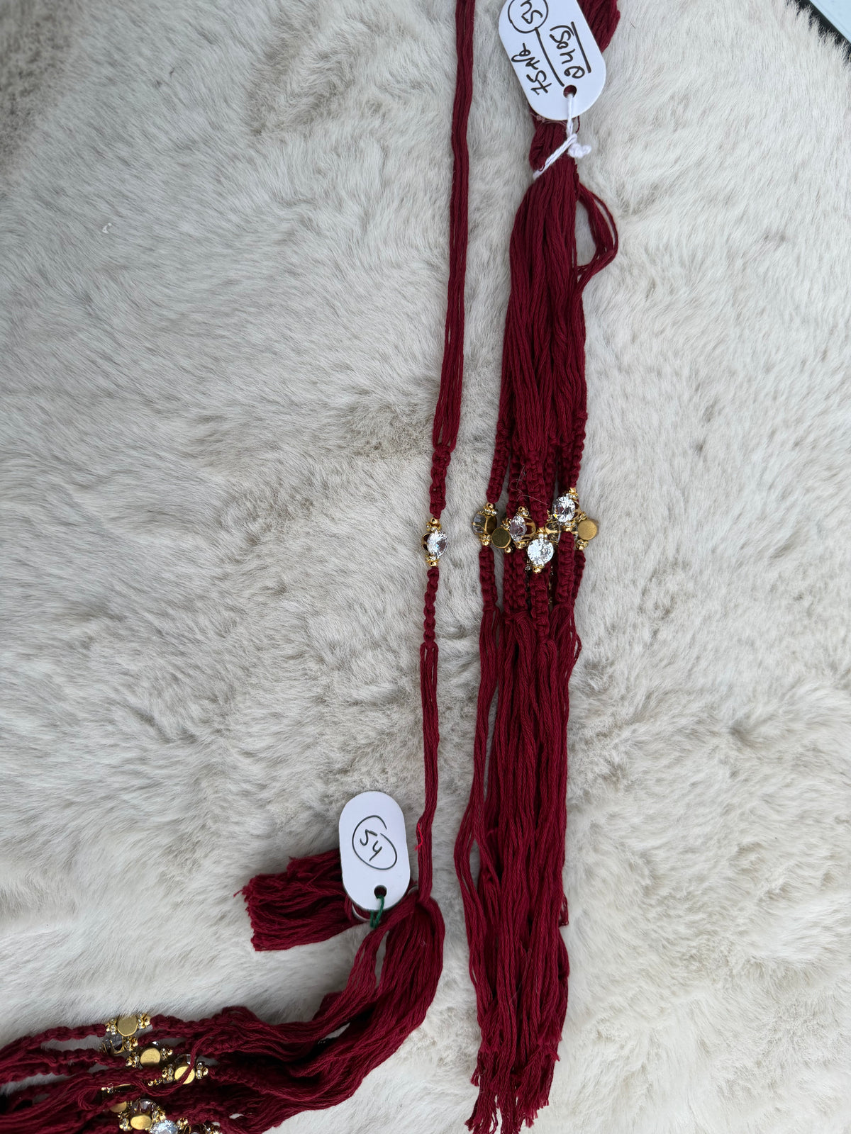 Single Stone Rakhi threads (per pc)