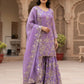 Lavender Sharara suit ❤️