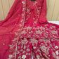 Shimmer fabric Pink Sharara suit ❤️