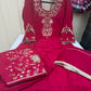 Boutique style hand embroidered suit