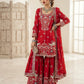 Heavy Red Suit with dupata work ❤️