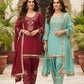 Boutique style hand embroidered suit