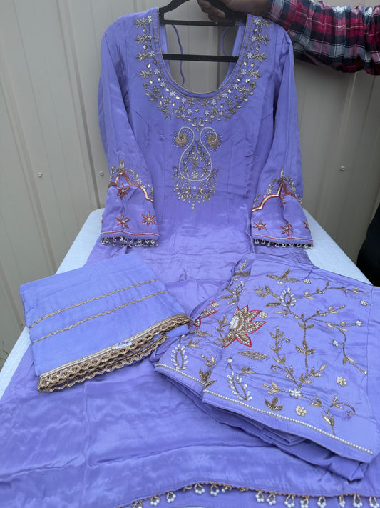 Lavender boutique style piece