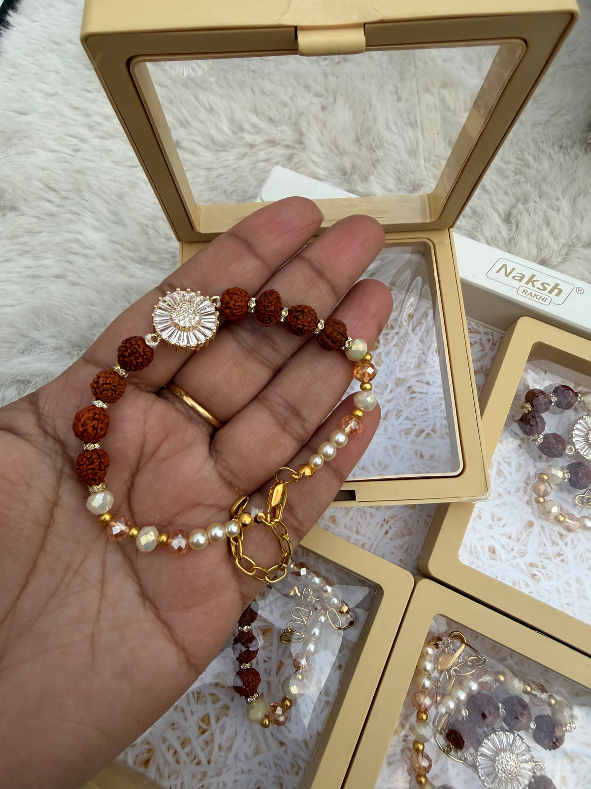Rudraksh AD Bracelet
