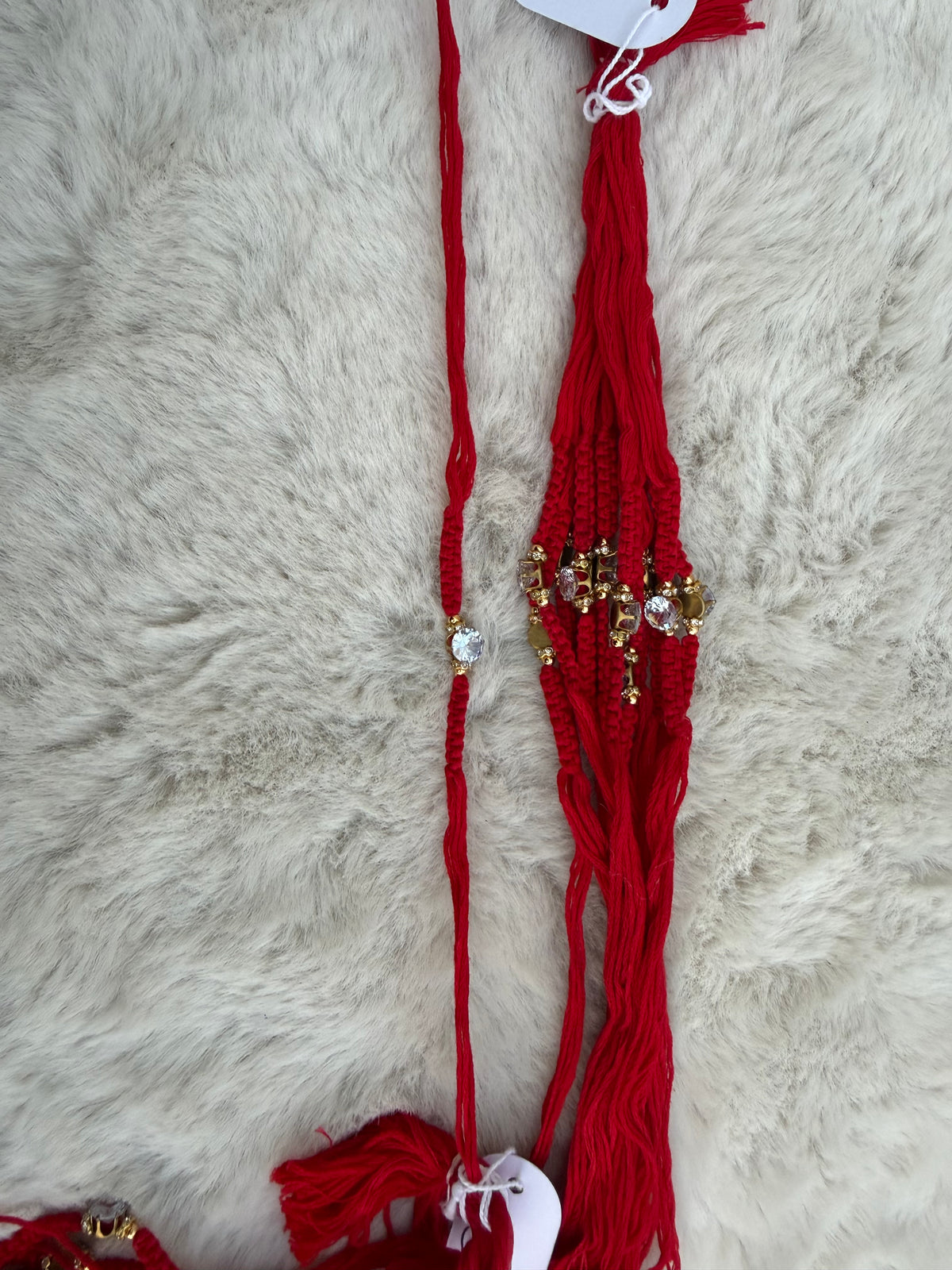 Single Stone Rakhi threads (per pc)