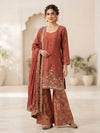 Light coffee colour Sharara suit ❤️