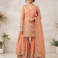 Peach trending Sharara suit ❤️