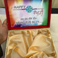 Red velvet Sohna Veera empty hamper box