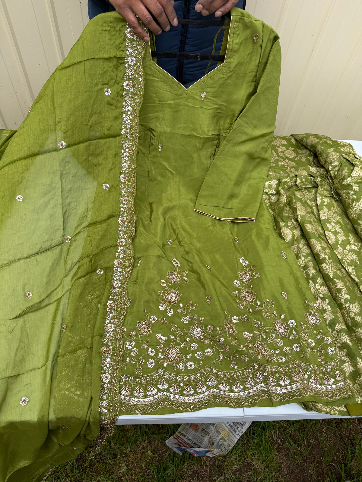 Mehndi Sharara suit ❤️