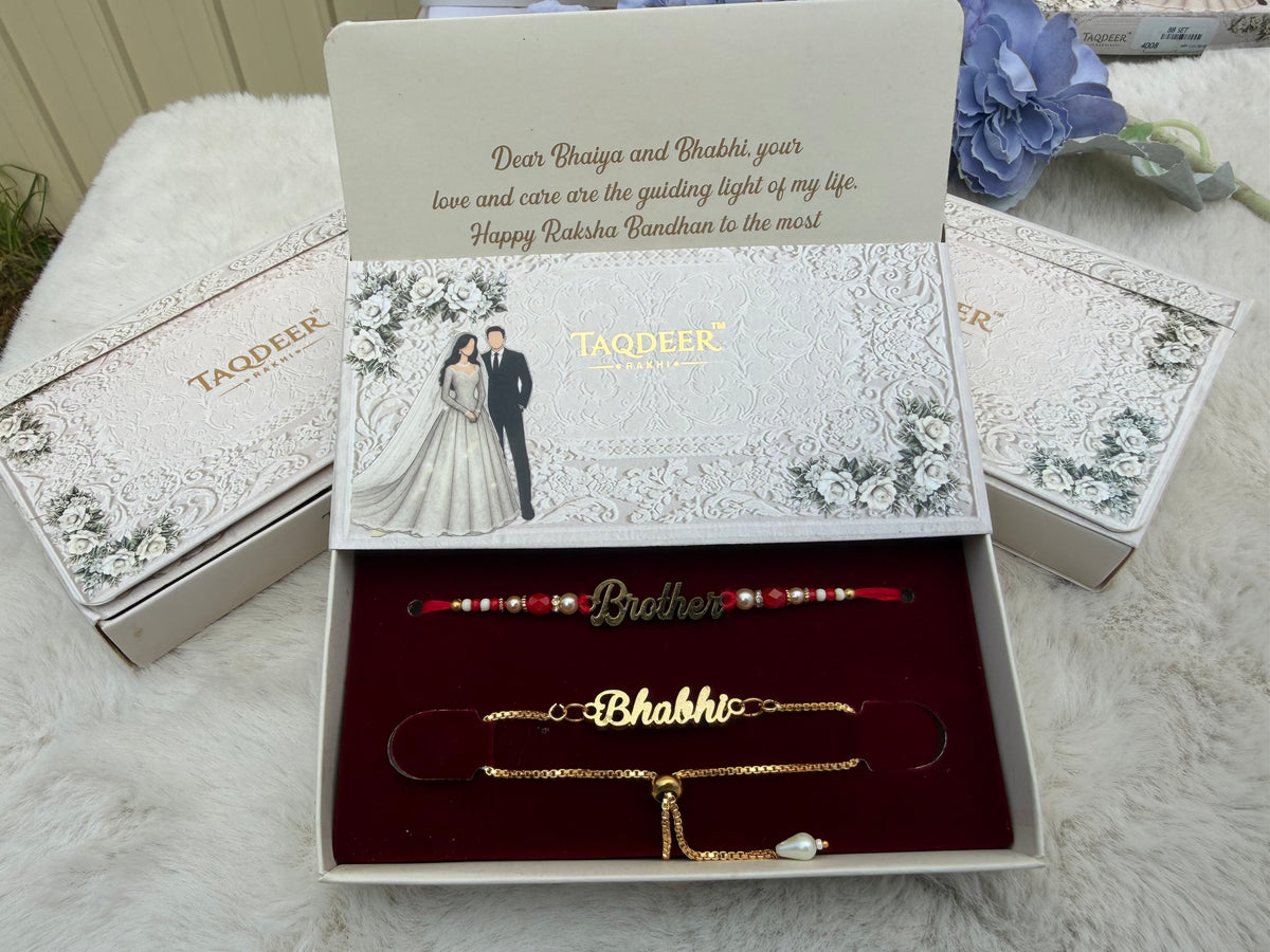 Anti-Tarnish Bhai-Bhabi Combo set