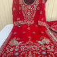 Heavy Red Suit with dupata work ❤️