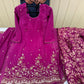 Sharara suit with Brocade bottom & Handembroided Dupata ❤️