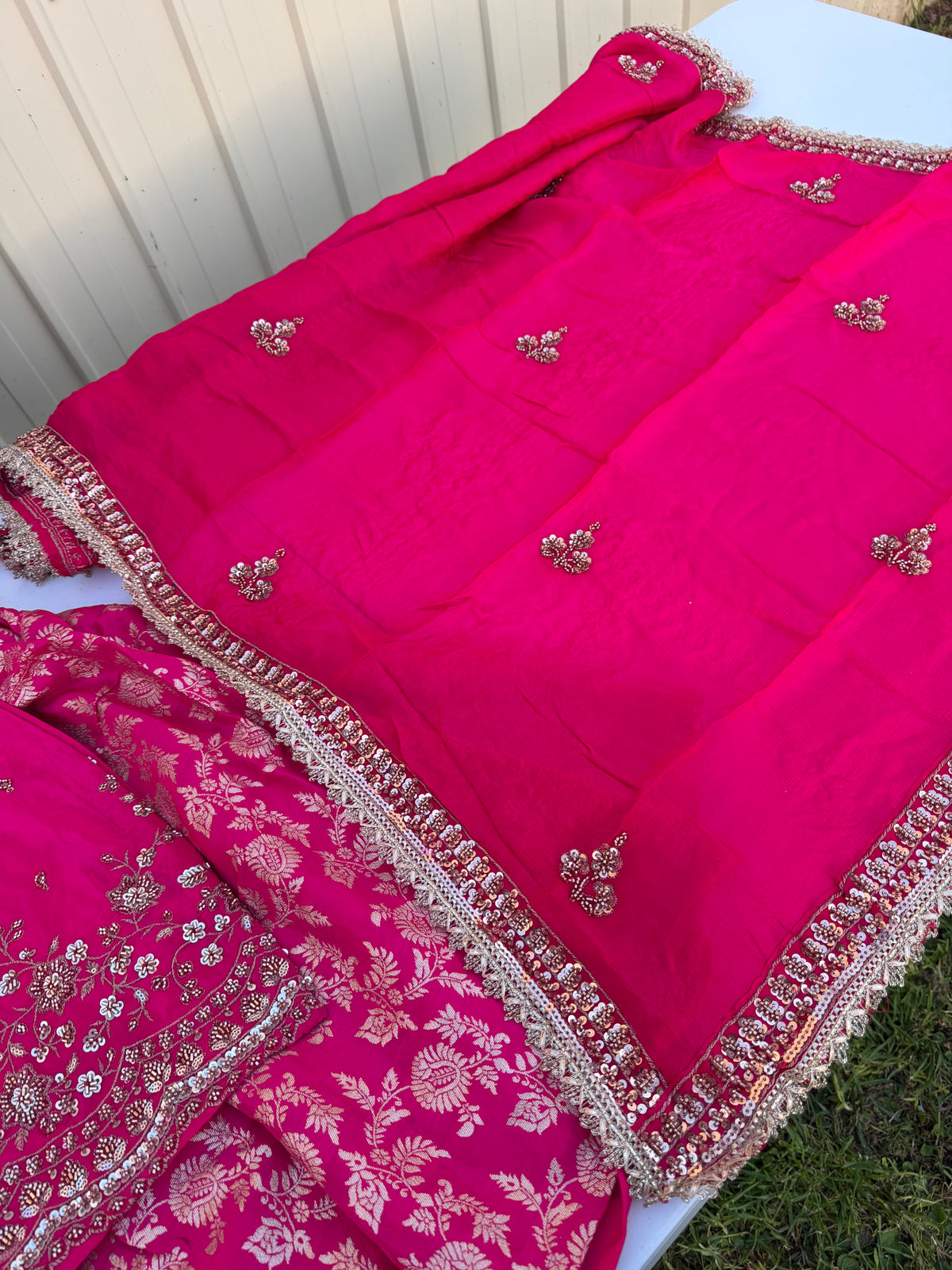 Hot pink Sharara suit ❤️