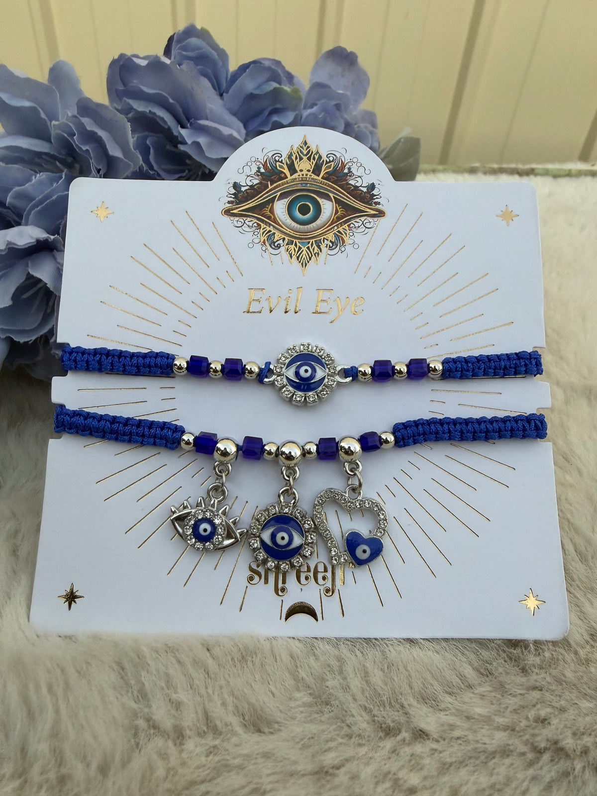 Assorted evil eye combo set