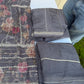 Grey colour pearl work suit