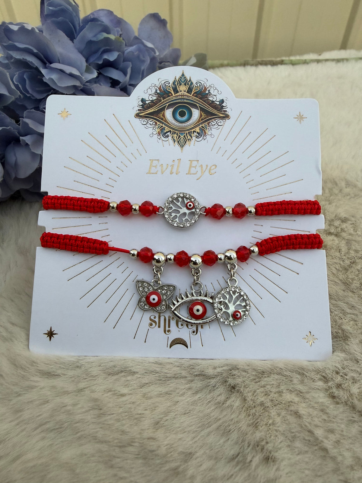 Assorted evil eye combo set