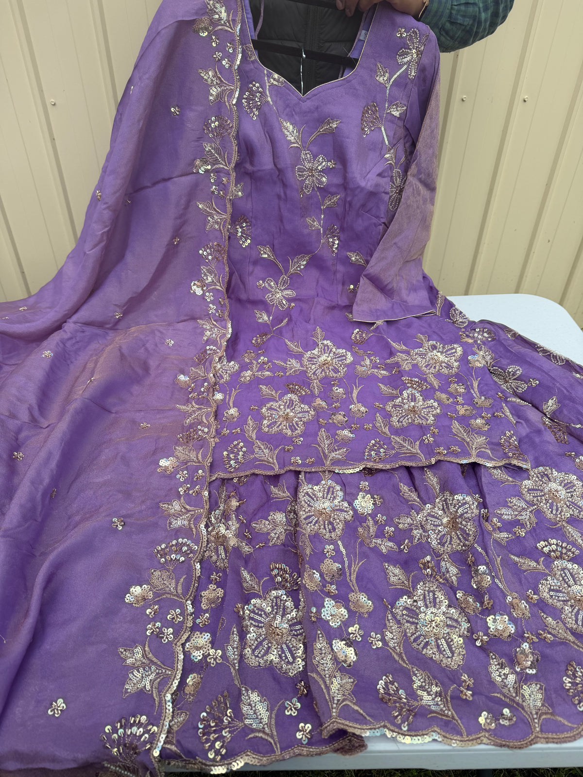 Lavender Sharara suit ❤️