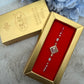 Gold Bar Marbel Stone Rakhi