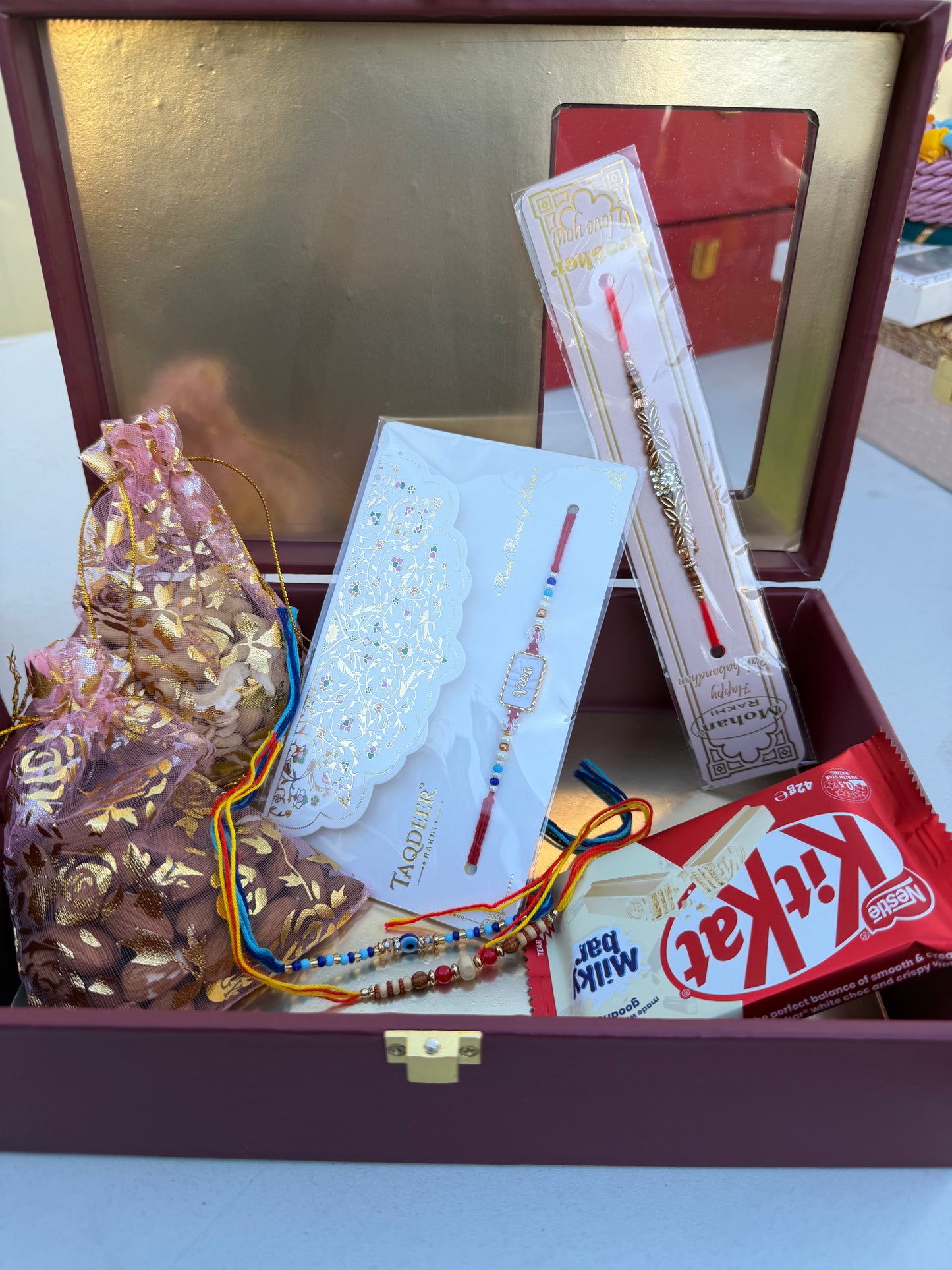 Brother Medium Rakhi  Hamper Box
