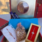 Rakhi Hamper for Bro includes (Turban, 2 Rakhies , nuts & choclate )