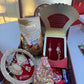 Sohna veera Rakhi Hamper Box (includes Bro-Bhabi combo set , Roli-Chawl thali , chocolate packing , nuts , chocolates & skittles )