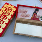 Red Empty Hamper Rakhi Box