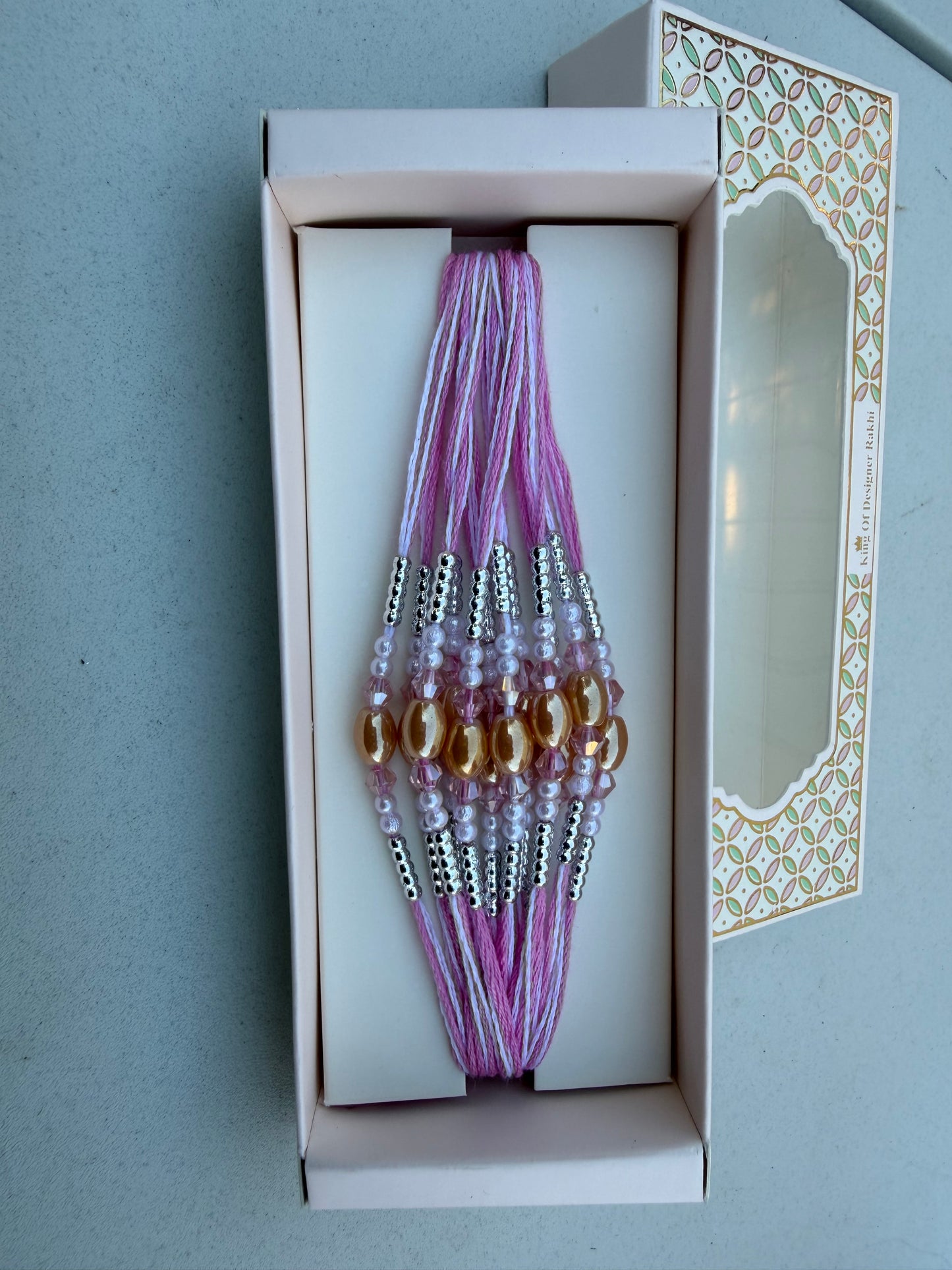 Light colour pearl Threads (just write in note which colour you want )