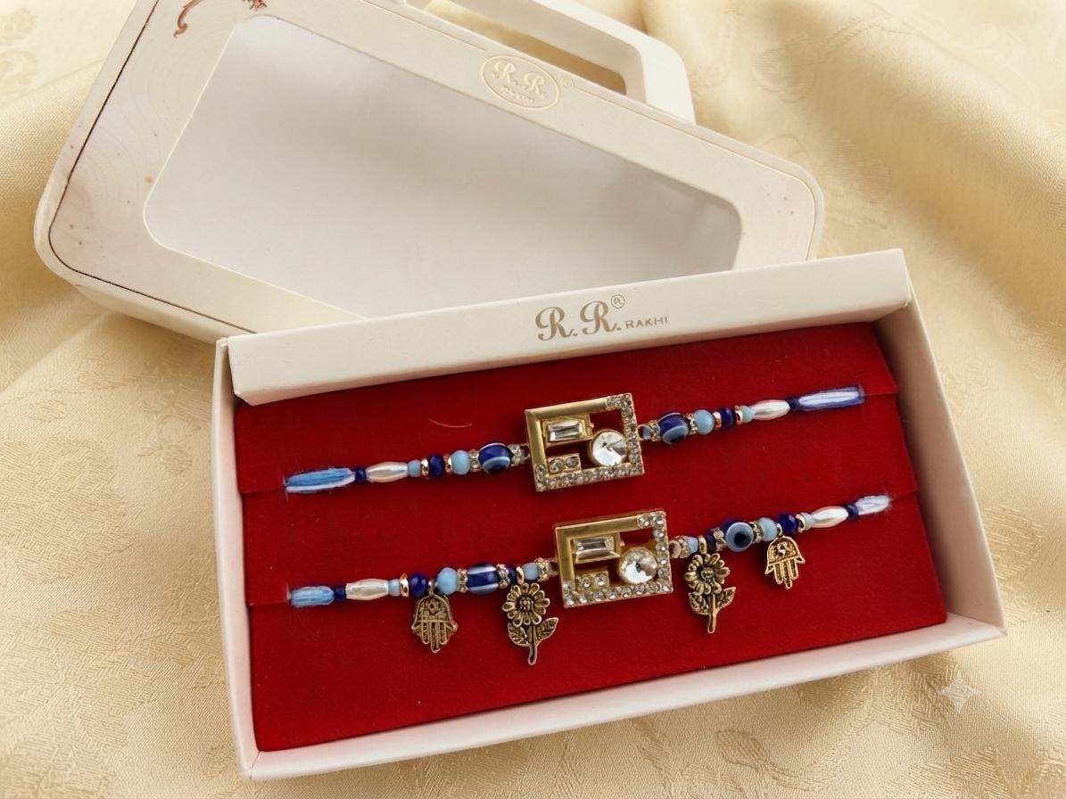 Veer-Bhabi ComBo Set Rakhi