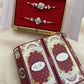 Premium Range-Couple Spinner  Rakhi Set in American Dimond