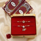 Couple Rakhi Set In American Dimond