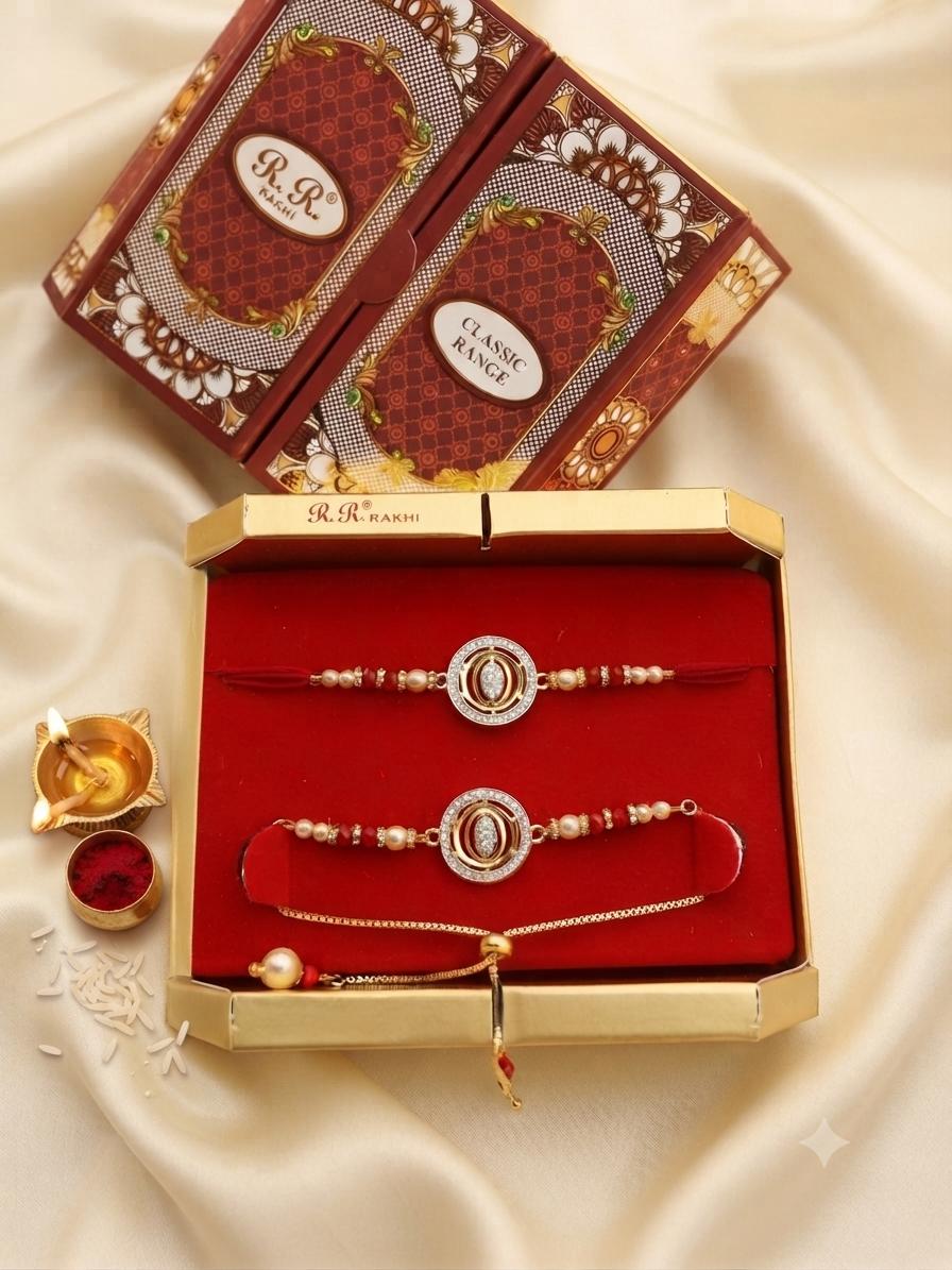 Premium Range- Couple AD combo Set Rakhi