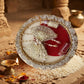 Decorative Roli-Chawl Puja Thali