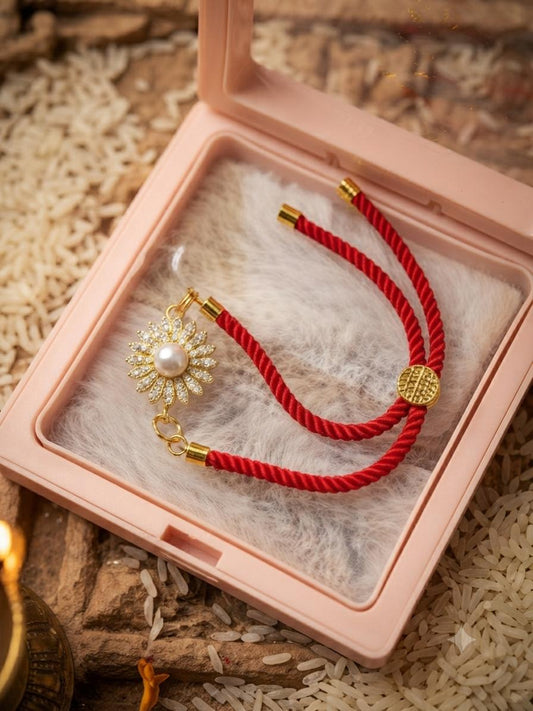 Elegent Brother AD Bracelet Rakhi