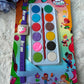 Assorted Kids Different Cartoon Character (light Up Watch Rakhi with Water Colour packing)