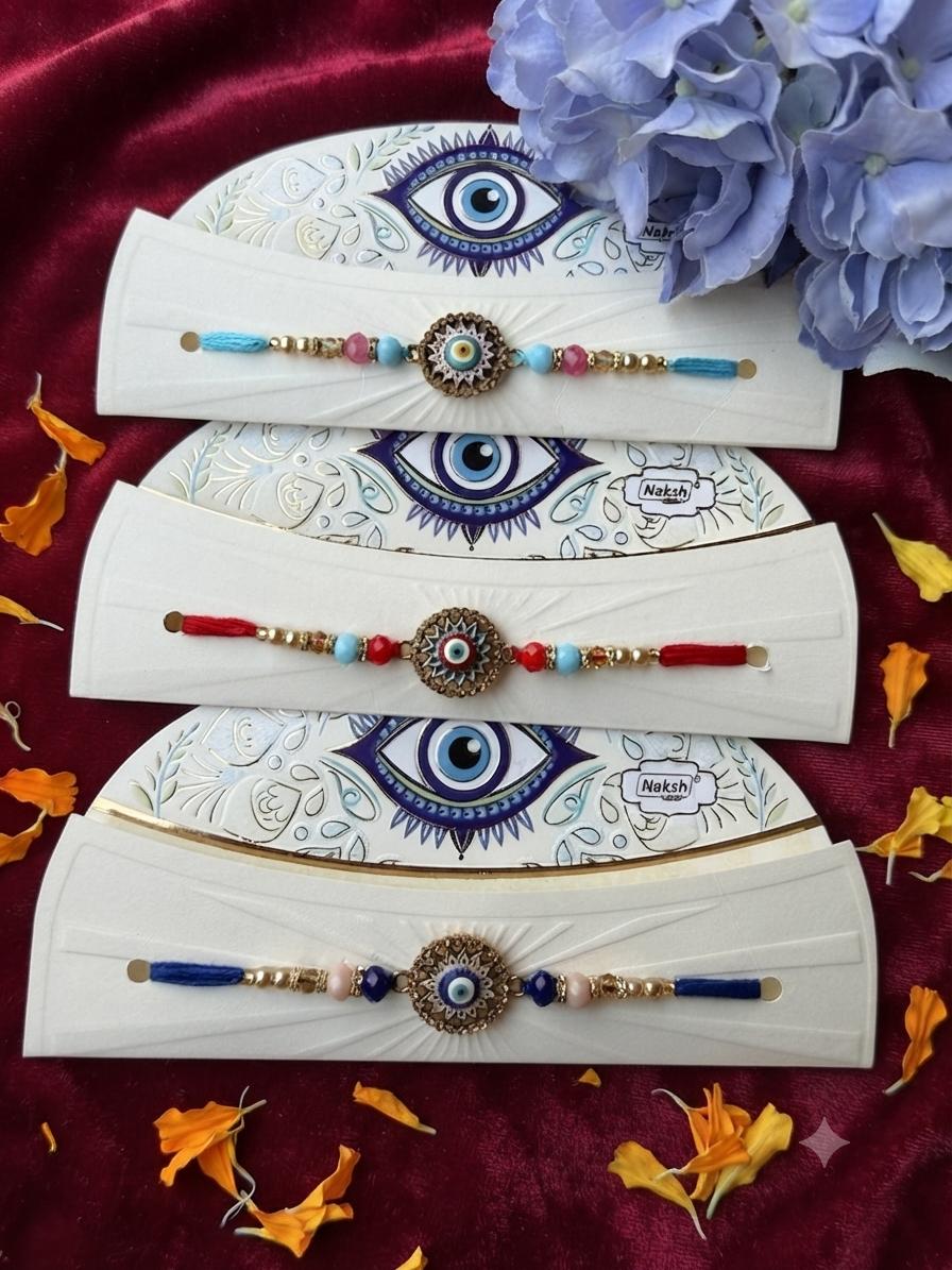 Assorted Evil Eye Rakhi