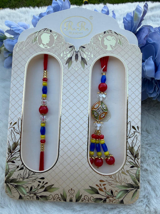Couple Rakhi Set