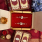 Premium Range-Couple Spinner  Rakhi Set in American Dimond