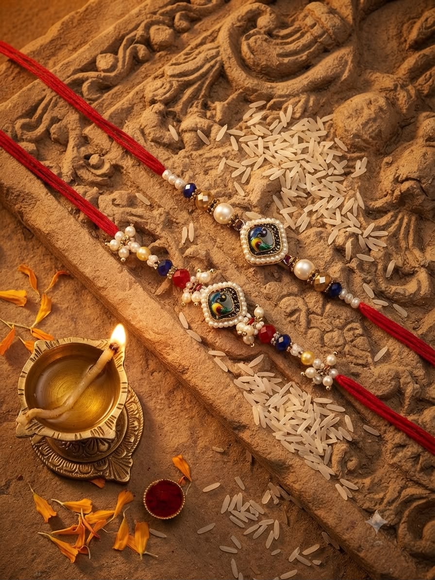 Traditional Bro-Bhabi Combo Set