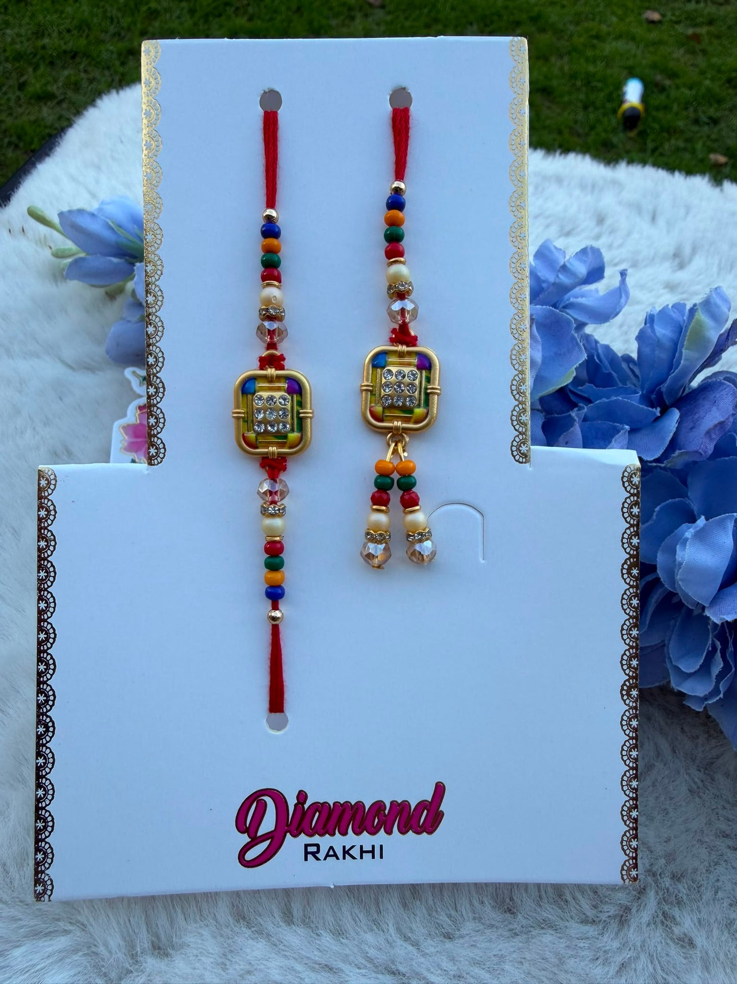 Bro-Bhabi Combo Set Rakhi
