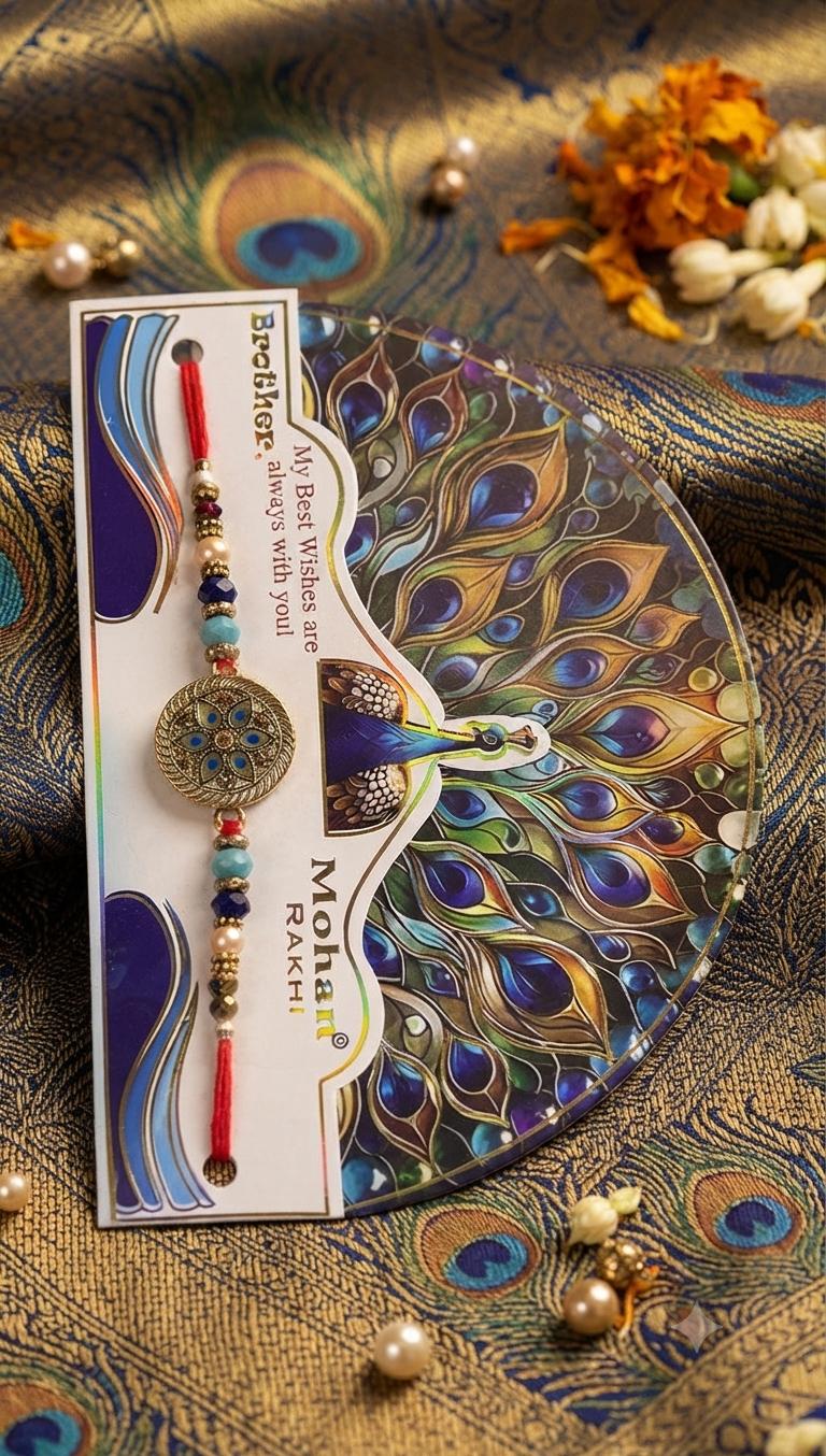 Peacock Rakhi