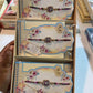 Meenakari Multicoloured rakhi