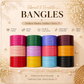 Plain Color Punjabi Bangles Set